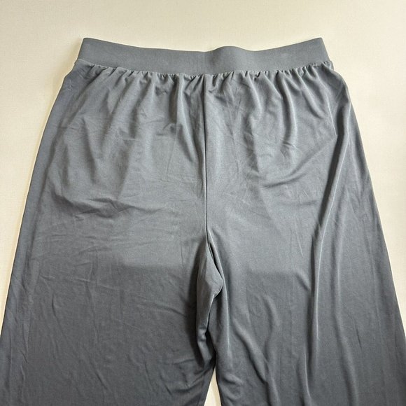 Fabletics‎ Women's Plus Size 1X Gray Go-To Wide Leg Fleece Sweatpants Wide Leg - Picture 3 of 8